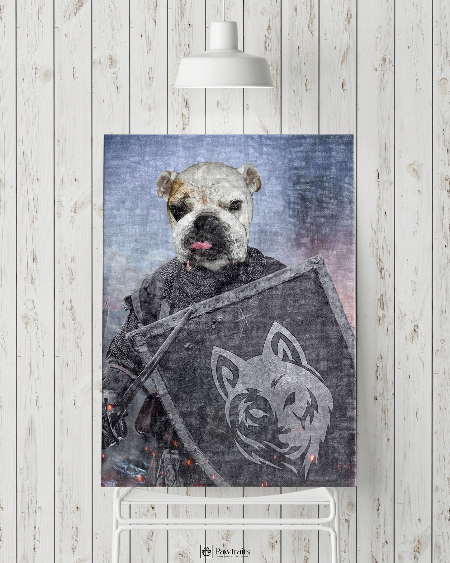The Barkguard - Персонализиран портрет на канвас