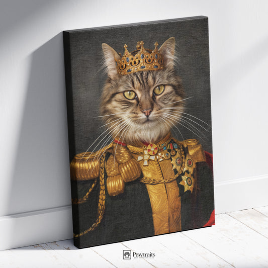 Royal Protector - Персонализиран портрет на канвас