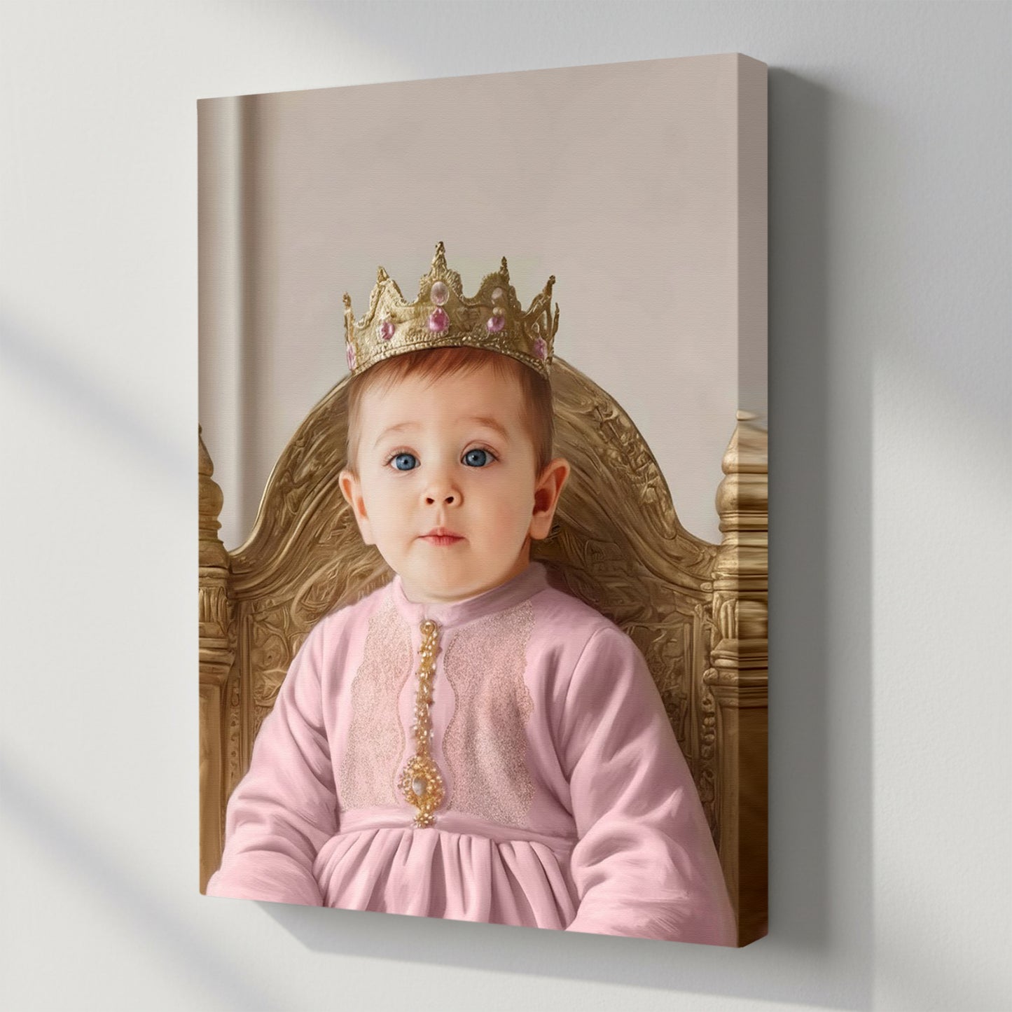 Little Princess – Персонализиран детски портрет на канвас