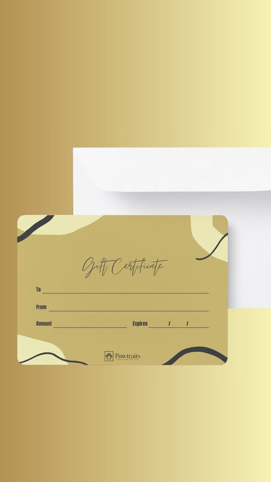 Pawtraits Gift Card – Совршен подарок за љубителите на миленици