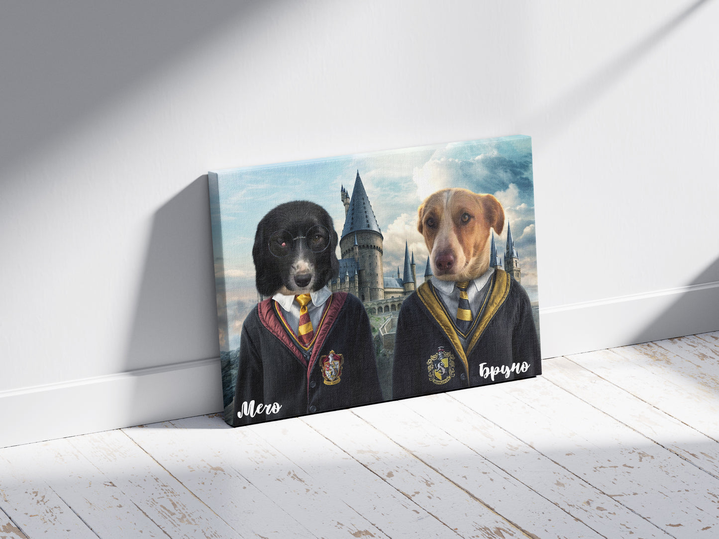 Pawter Magic - Персонализиран портрет на канвас