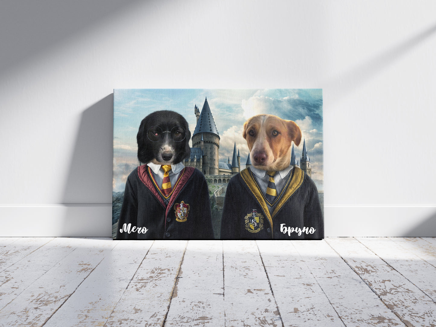 Pawter Magic - Персонализиран портрет на канвас
