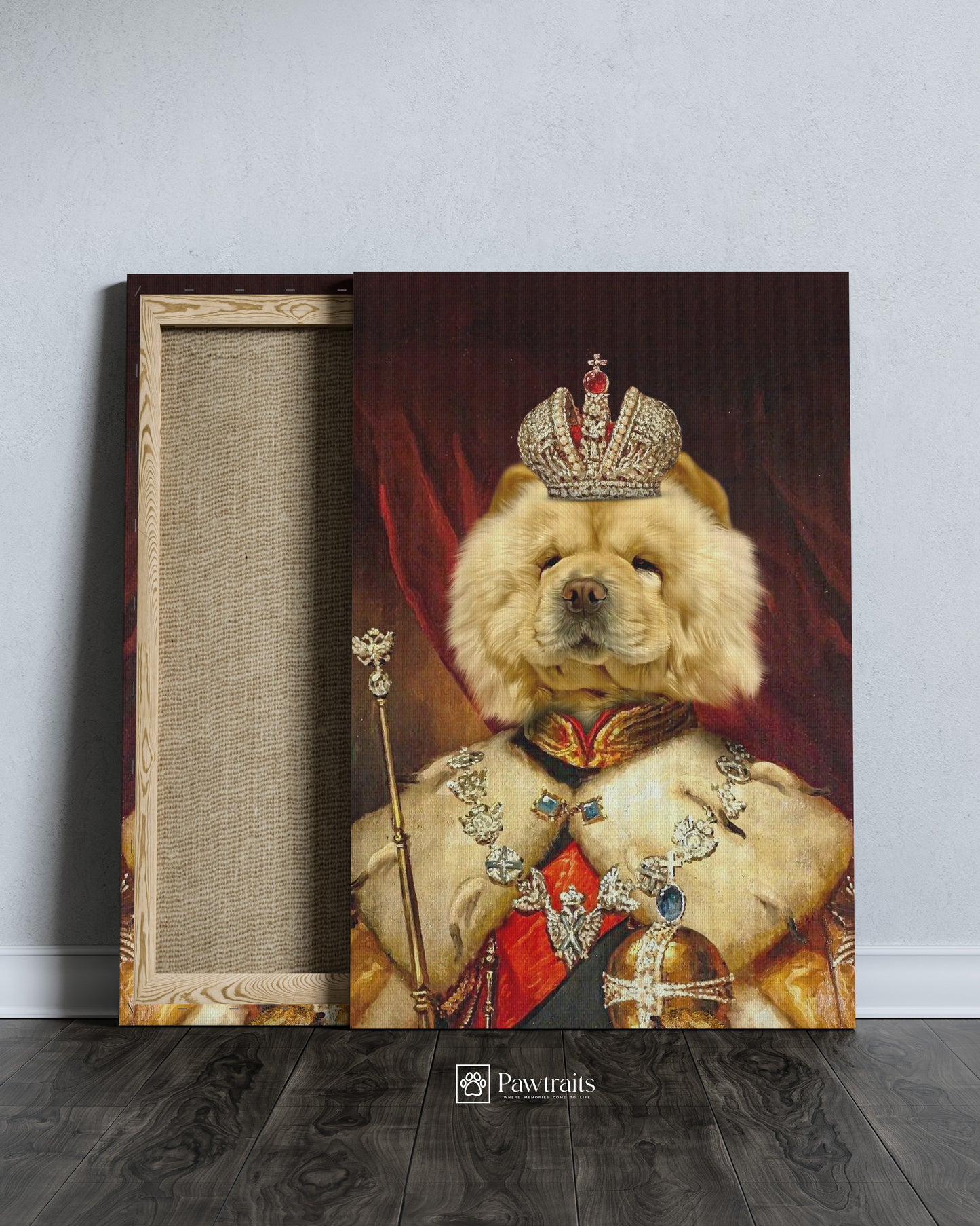 King Paw - Персонализиран портрет на канвас