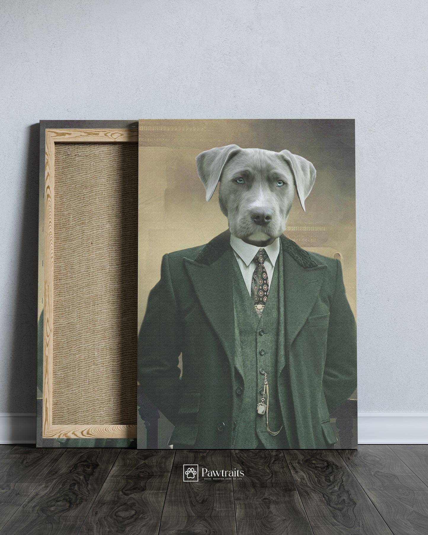 Inspector Barker - Персонализиран портрет на канвас