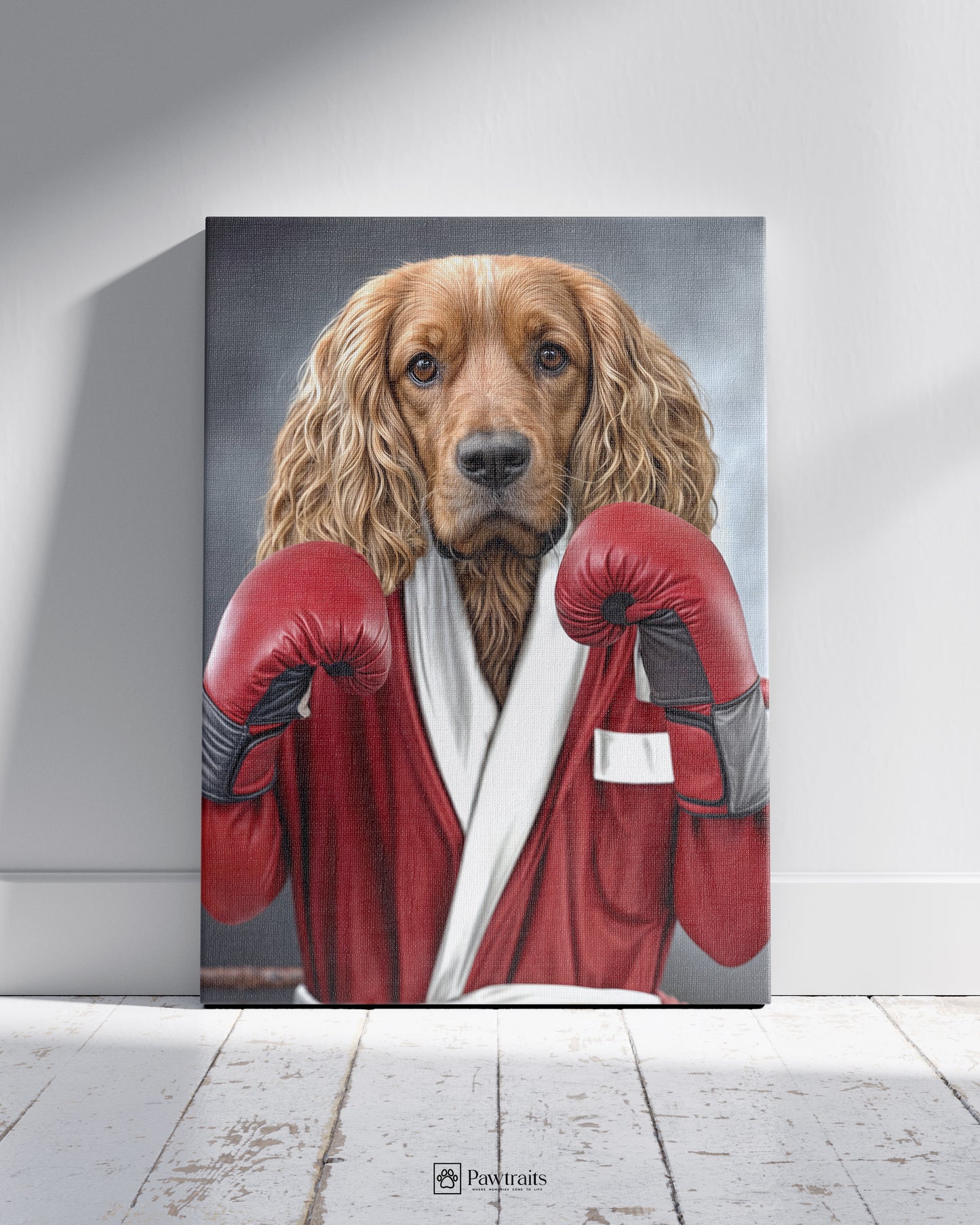 The Boxer - Персонализиран портрет на канвас