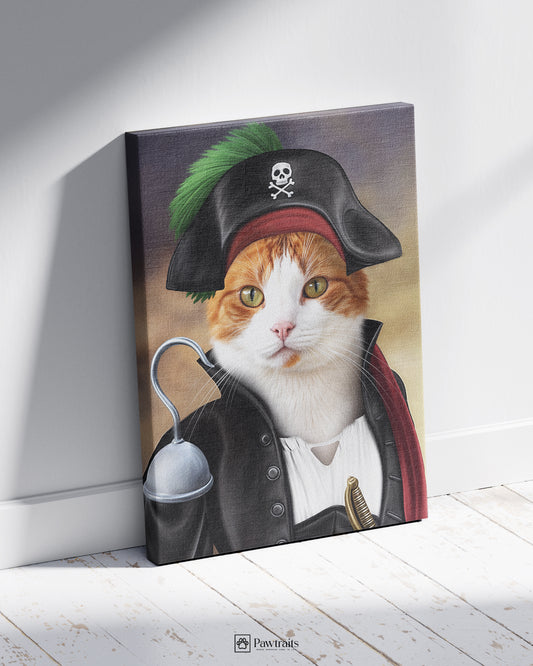 Pirate Pup - Персонализиран портрет на канвас