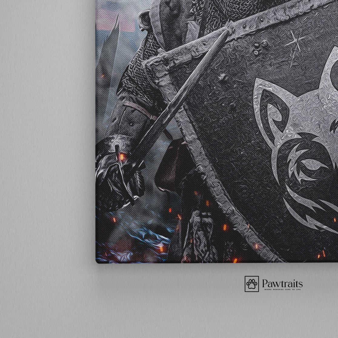 The Barkguard - Персонализиран портрет на канвас
