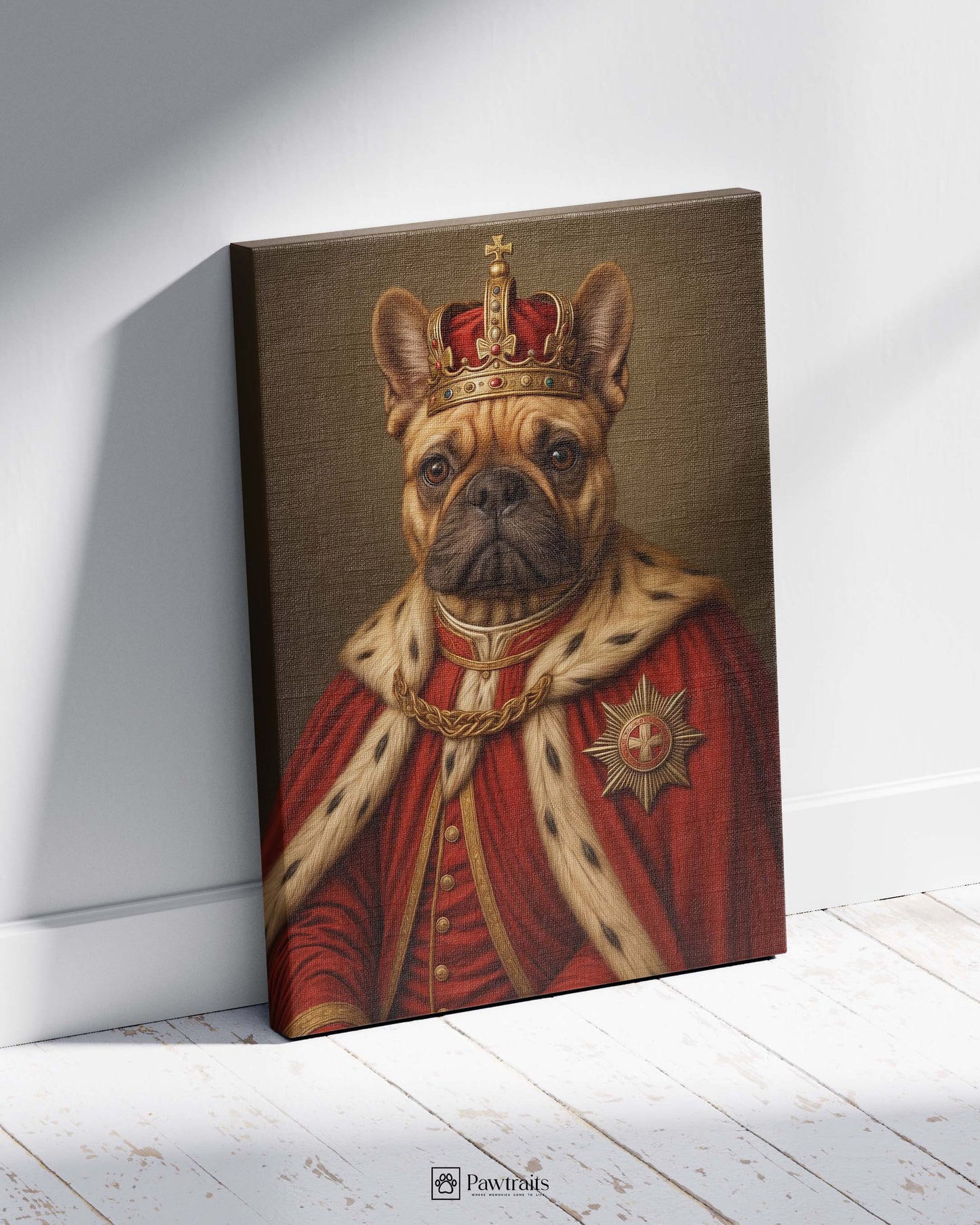 King Bark - Персонализиран портрет на канвас