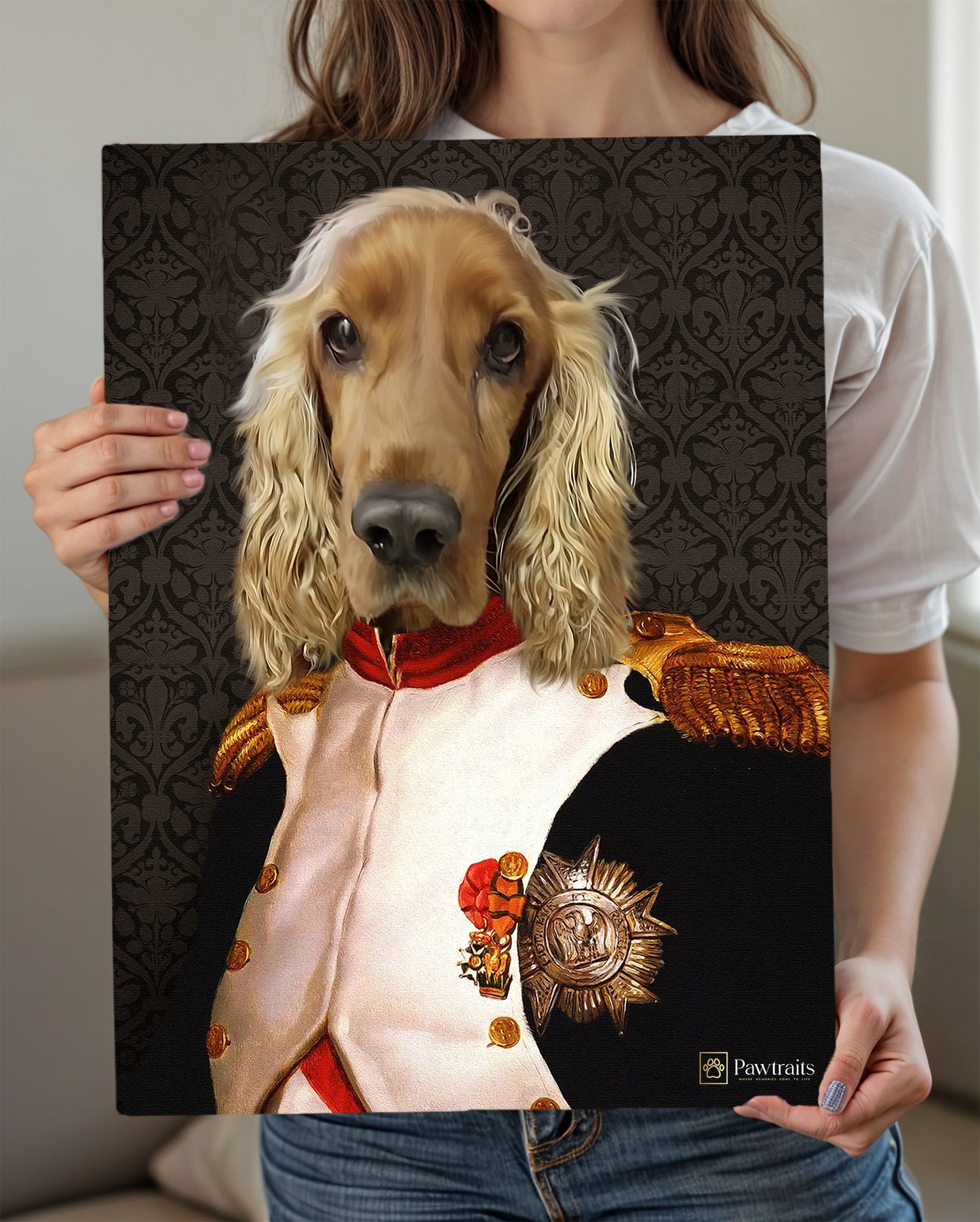 General Barkington - Персонализиран портрет на канвас