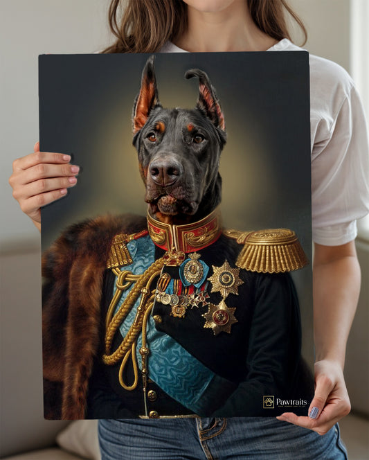 General Paw - Персонализиран портрет на канвас
