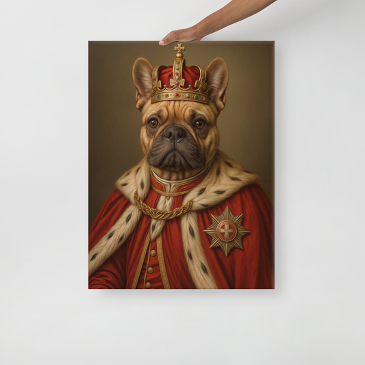 King Bark - Персонализиран портрет на канвас
