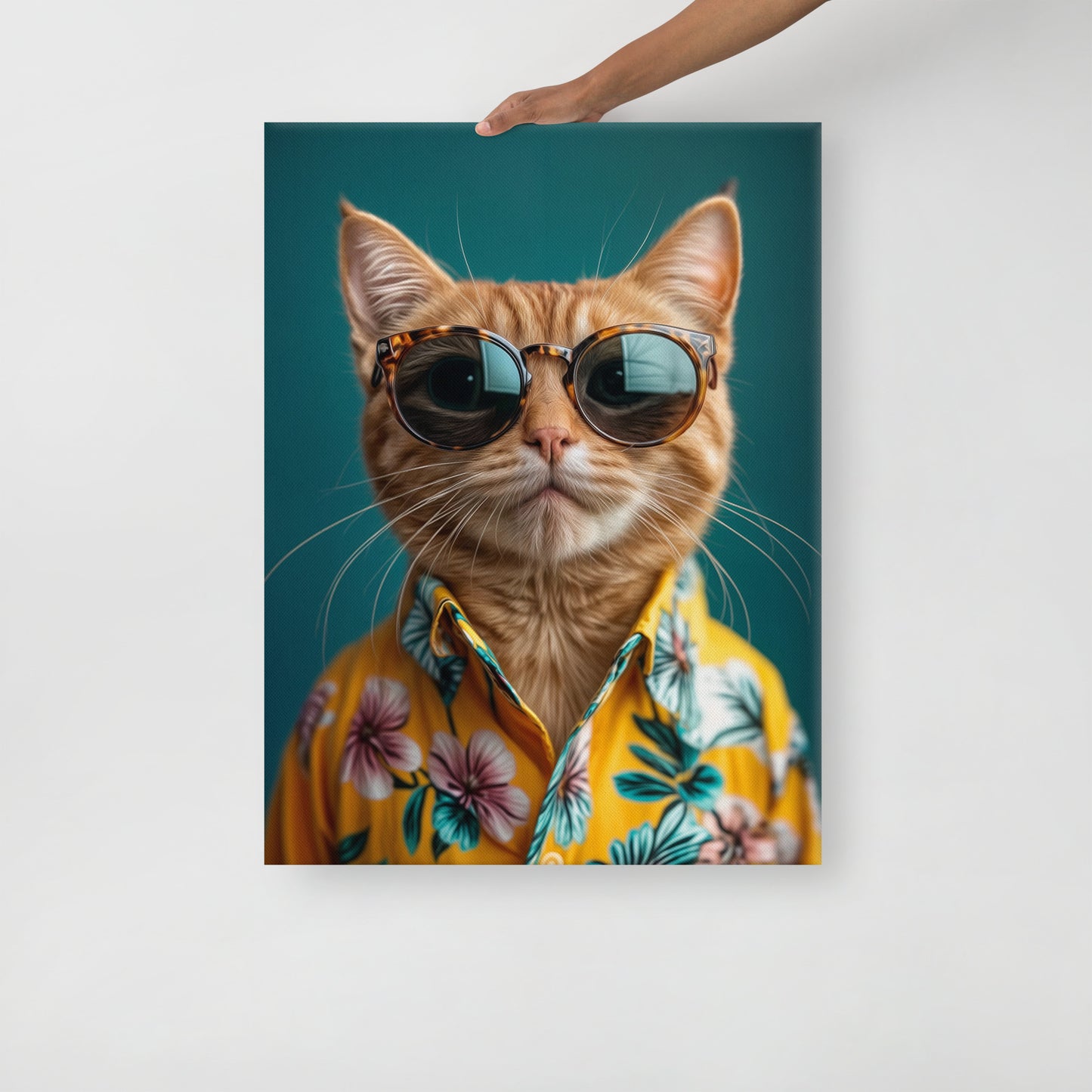 Sunset Cool - Персонализиран портрет на канвас