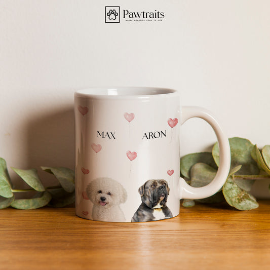 Персонализирана шолја од милениче - Valentine Edition Duo