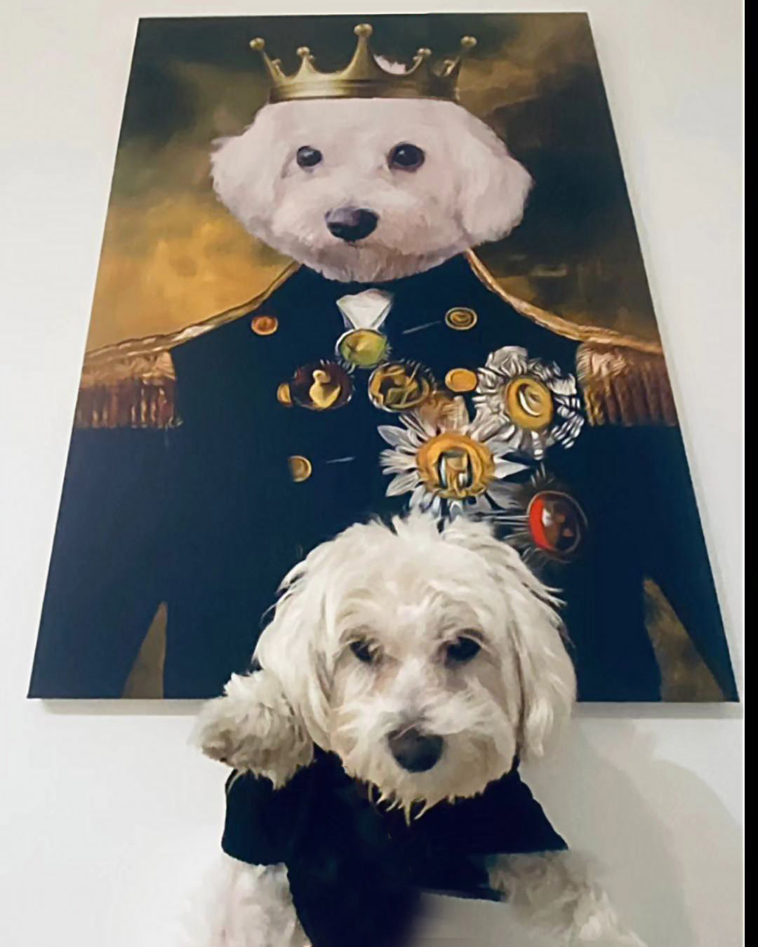 Crown Prince Leo - Персонализиран портрет на канвас